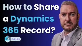 How to share a Dynamics 365 Record