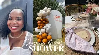 Her Surprise Backyard Bridal Shower 🤍