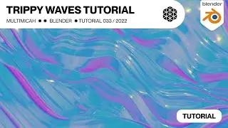 Blender Trippy Eevee Wave Animation