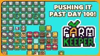 I PLAYED 100 DAYS ON EPIC DIFFICULTY! Farm Keeper