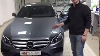 Новый Mercedes потеет фара