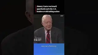 Jimmy Carter on Israeli apartheid  