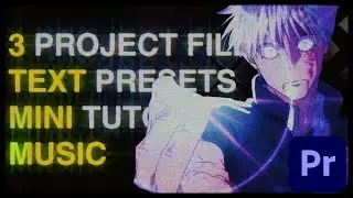 3 FREE Project Files + ASSETS! (Premiere Pro AMV Editing Pack)