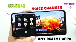 Realme UI Voice Changer | Enable Voice Changer Features in realme & Oppo Phones 😍