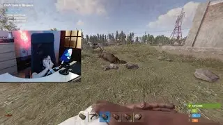 ДД ПОМОГ БЗДЕНУ УБИТЬ КАБАНА В РАСТ/RUST