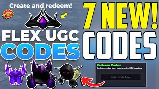 ⚠️All💥New!⚠️ FLEX UGC CODES IN JULY 2024 - ROBLOX FLEX UGC CODES 2024 - FLEX UGC CODES