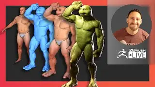 Pavlovich Workshop: TMNT Ninja Turtles - Michael Pavlovich - ZBrush 2021.7