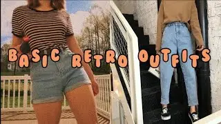 basic retro outfits 🧡