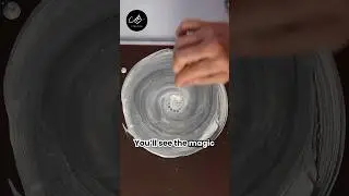 The most MINDBLOWING Pouring Technique ever 🤯 | AB Creative #shorts #art