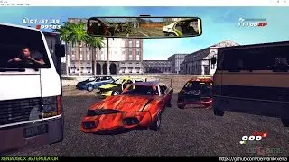 Xenia Xbox 360 Emulator - Fast & Furious Showdown Ingame #2!