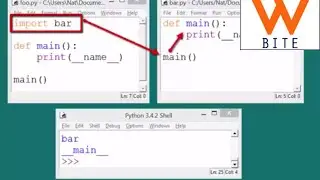 Understanding Python's __main__ variable