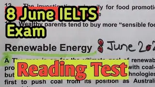 IELTS reading tips and tricks | 8June 2024 ielts exam review with reading answers | reading practice