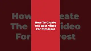 Video Pins on Pinterest #pininterest #pinterestmarketing