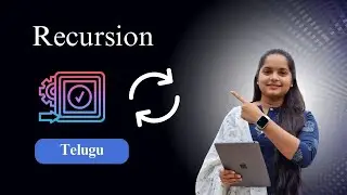 Recursion in Telugu | Recursion Explanation in Telugu