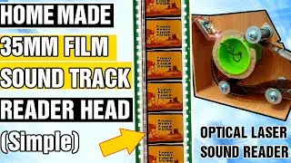 35MM SİNEMA FİLMİNDEN SES ELDE ETMEK - OPTICAL SOUND HEAD - How Sound Film Works Part 1