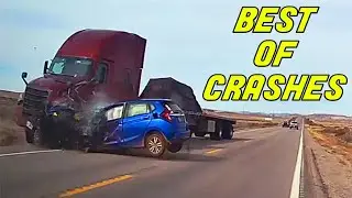 BEST OF Accidents, Hit And Run, Road Rage, Bad Drivers, Brake Check, Instant Karma | USA CANADA 2023