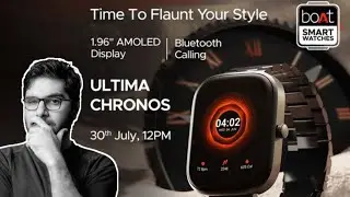 🚀 Get the Boat Ultima Chronos⌚ now at just 2499 rupees💰#boat #smartwatch