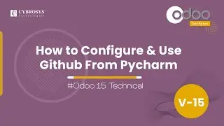 How to configure and use github from pycharm | Odoo 15 Technical Videos