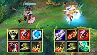 DARIUS vs MASTER YI FULL BUILD FIGHTS & Best Moments!