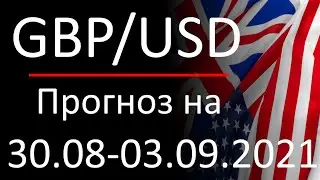 Курс доллара Gbp Usd. Прогноз форекс 30.08-03.09.2021. Forex. Трейдинг с нуля.