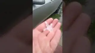 Вот так ливень! ливень с градом