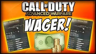 Advanced Warfare - ELITE BAL-27 OBSIDIAN STEED WAGER! (Deleting COD AW Elite Guns)