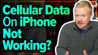 Cellular Data Not Working On iPhone? Here's The Fix!