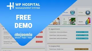 *FREE* Hospital Management System Admin Demo - Mojoomla