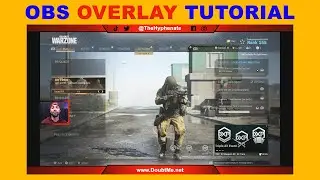 How to Add Graphic Overlays to Your Livestream [ OBS Studio PNG Overlay Tutorial ]