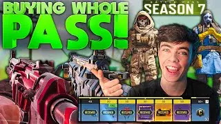 I BOUGHT THE ENTIRE SEASON 7 BATTLE PASS in COD Mobile... (I LOVE IT)