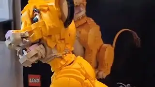 STEP BY STEP - SIMBA LEGO BUILD / LION KING / DISNEY 🦁 🐅 🐯