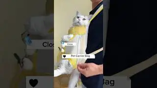 Pet Carrier Backpack, Link is on bio 