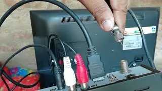 Free dish setup box ko tv se kaise connect karen