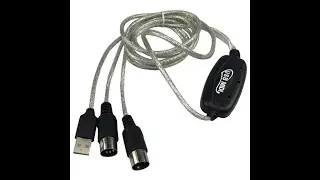 MIDI - Pemasangan Kabel USB-To-MIDI Pada Yamaha Keyboard PSR 520 Dan Pemasalahannya.