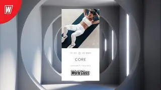 CORE с Вероникой Романовой | 21 сентября 2021 | Онлайн-тренировки World Class