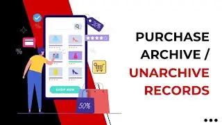 Purchase Archive / Unarchive Records Odoo