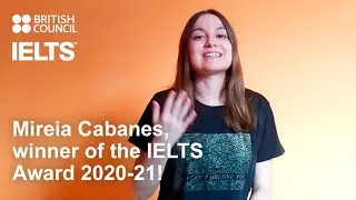 Mireia Cabanes - IELTS award winner 2020 in Spain