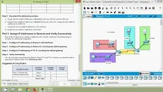 Packet Tracer - Designing and Implementing a VLSM Addressing Scheme