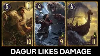 Gwent ~ The Deck That Triggered All Opponents | Dagur + Morkvarg