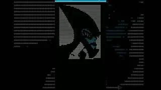 Ben 10 xlri ASCII Drawing in Python turtle 🐢