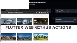 Flutter Deployment to Web with GitHub Actions Using flutter-actions and flutter-gh-pages