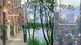 very fancy day in my life - *face reveal, vlog