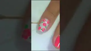 Olha que Unhas Fáceis de Fazer 🌸😍💅 #shorts #unhas #shortsviral #manicure