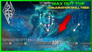 Skyrim - EASIEST Level 100 Conjuration Method!