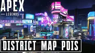 *NEW*District Map First Look WIth POI's Leak | Apex Legends