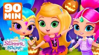 Shimmer & Shine's Spooky Halloween Fun + MORE Adventures | 90 Minute Compilation | Shimmer and Shine