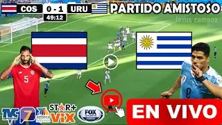 Costa Rica vs. Uruguay en vivo, donde ver, a que hora juega Costa Rica vs. Uruguay Amistoso 2024 hoy