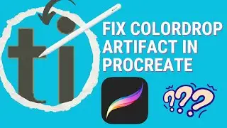 How to Fix ColorDrop Artifacts in Procreate