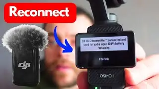 HOW to RECONNECT DJI Mic 2 to Osmo Pocket 3