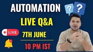 Live Automation Q&A With Mukesh Otwani